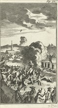 Battle of the Boyne, 1690, Jan Luyken, Barent Beeck, 1691