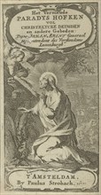 Christ praying in the Garden of Gethsemane, Jan Luyken, Paulus Strobach, 1691