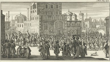 Print, print maker: Jan Luyken, Dating 1689