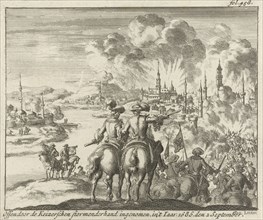 Taking Buda, 1685-1686, Jan Luyken, Jurriaen van Poolsum, 1689