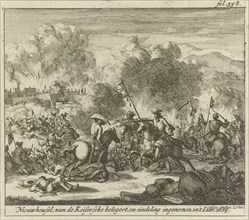 Siege and capture of NeuhÃ¤usel, 1685, Caspar Luyken, Jan Luyken, Jurriaen van Poolsum, 1689