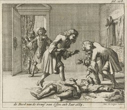 Death of Arthur Capell, first Earl of Essex, in 1683, Caspar Luyken, Jan Luyken, Jurriaen van