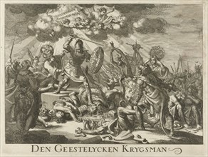 Christian Knight, upper, Jan Luyken, Johannes Boekholt, 1689