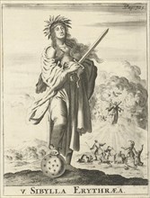 Sibyl of Erythrae, Jan Luyken, Timotheus ten Hoorn, 1684