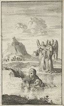 Christian led by the river, Jan Luyken, Johannes Boekholt, 1684