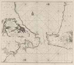 Sea chart of the Strait of Gibraltar, Jan Luyken, Johannes van Keulen (I), unknown, 1682 - 1803