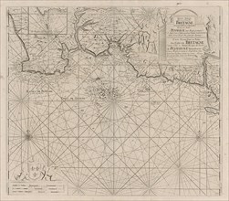 Sea chart of part of the south coast of Brittany, Anonymous, Johannes van Keulen (I), unknown, 1681
