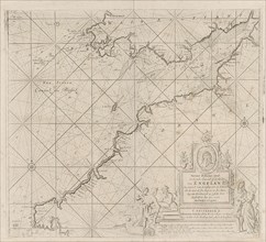 Sea chart of the Bristol Channel, Jan Luyken, Anonymous, Johannes van Keulen (I), 1681-1803