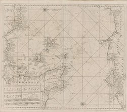 Sea chart of the Channel between England and France, Part 2, Anonymous, Johannes van Keulen (I),