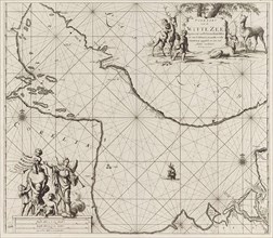 Sea chart of part of the White Sea in Russia, Jan Luyken, Johannes van Keulen (I), unknown,