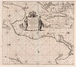 Sea chart of a portion of the Baltic coast of Poland and Latvia, Jan Luyken, Johannes van Keulen