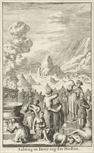 Anointing and consecration of priests, Jan Luyken, Willem Goeree, 1682