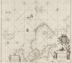 Sea chart of the Baltic and North Sea, Jan Luyken, Johannes van Keulen (I), unknown, 1681 - 1799