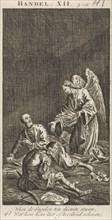 Liberation of Peter from prison, Jan Luyken, Anonymous, 1712