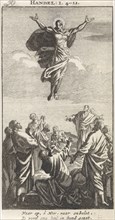 Ascension of Christ, Jan Luyken, Anonymous, 1712