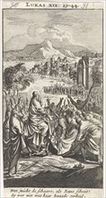 Entry into Jerusalem, Jan Luyken, Anonymous, 1712