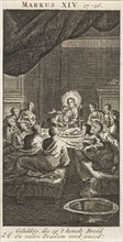 Last Supper, Jan Luyken, Anonymous, 1712