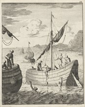 Pearl Fisheries in Persia, Jan Luyken, 1682