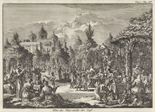 Feast of Tabernacles, Jan Luyken, Pieter Mortier, 1705