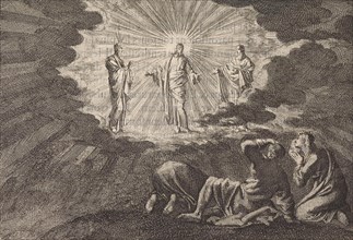 Transfiguration, Jan Luyken, Pieter Mortier, 1703 - 1762