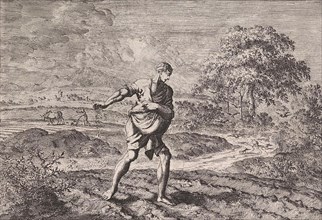 Parable of the Sower and the kingdom of heaven, Jan Luyken, Pieter Mortier, 1703-1762