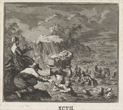 Flood, Caspar Luyken, Christoph Weigel, 1695 - 1705