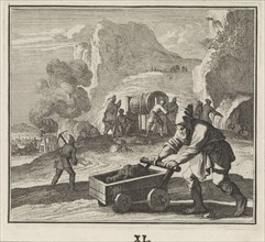 mining, Caspar Luyken, Jan Luyken, Christoph Weigel, c. 1700