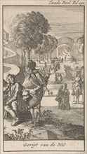 Wide and narrow path, Caspar Luyken, Jan Claesz ten Hoorn, 1699