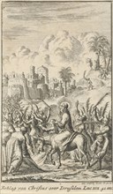 Christ predicts the destruction of Jerusalem, Jan Luyken, 1681