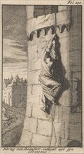 Escape of the Duke of Beaufort, 1648, Caspar Luyken, Boudewijn van der Aa, 1699