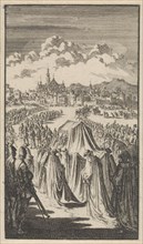 Funeral procession of Don Juan of Austria, 1574, Jan Luyken, 1699
