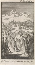 Funeral procession of Don Juan of Austria, 1574, Jan Luyken, Engelbrecht Boucquet, 1699