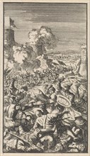 Siege of Nicosia by the Ottoman army, 1570, Jan Luyken, 1699