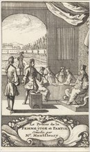 Zelan and Doronte appear in court, Caspar Luyken, Caspar Luyken, Adriaan Braakman, 1698