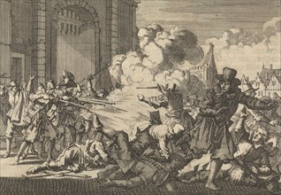 Riots in Rotterdam, following the capture of an Arminian preacher, 1621, The Netherlands