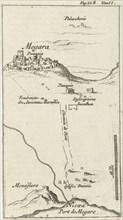Map of Megara, Jan Luyken, Hendrick and Dirk Boom, 1679
