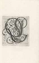 Letter L, print maker: Anonymous, c. 1600 - c. 1699
