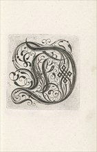 Letter D, Anonymous, c. 1600 - c. 1699
