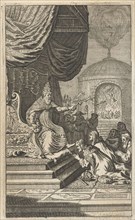 Secular princes kneeling before the Pope, Anonymous, Samuel van Hoogstraten, Michiel de Groot, 1671