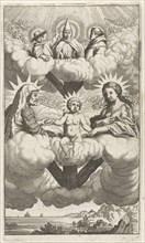 The Virgin and Child with St. Anne, Anonymous, Samuel van Hoogstraten, Michiel de Groot, 1671