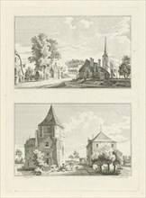 Village view in Till and the Tiller House, 1746, Paulus van Liender, 1759
