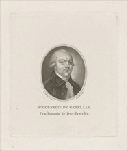 Portrait of Cornelis de Gijselaar. Jan Kobell (I), 1766 - 1833, Jan Kobell I, 1766 - 1833