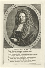 Portrait of Didericus Liebergen, Jacobus Houbraken, Didericus Liebergen, 1708-1780