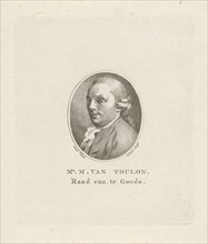 Portrait of Martin of Toulon, Jan Kobell, Smit, 1766 - 1833