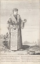 Portrait of Laurens Jansz. Coster, Pieter Jansz. Saenredam, Pieter Casteleyn, Petrus Scriverius,