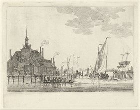 Old Hoofdpoort Rotterdam, The Netherlands, Gerrit Groenewegen, c. 1764 - c. 1826