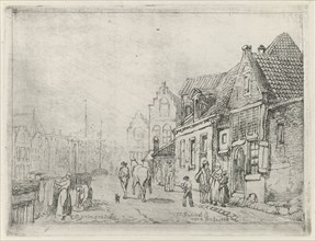 Cityscape, Eberhard Cornelis Rahms, 1884