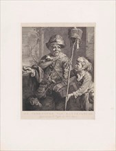 The rat catcher with his servant, Dirk Jurriaan Sluyter, 1826-1886