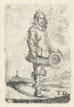 Man with his hat in hand, Anonymous, 1700 - 1799