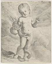 Blessing Christ Child, Anonymous, 1617 - 1728